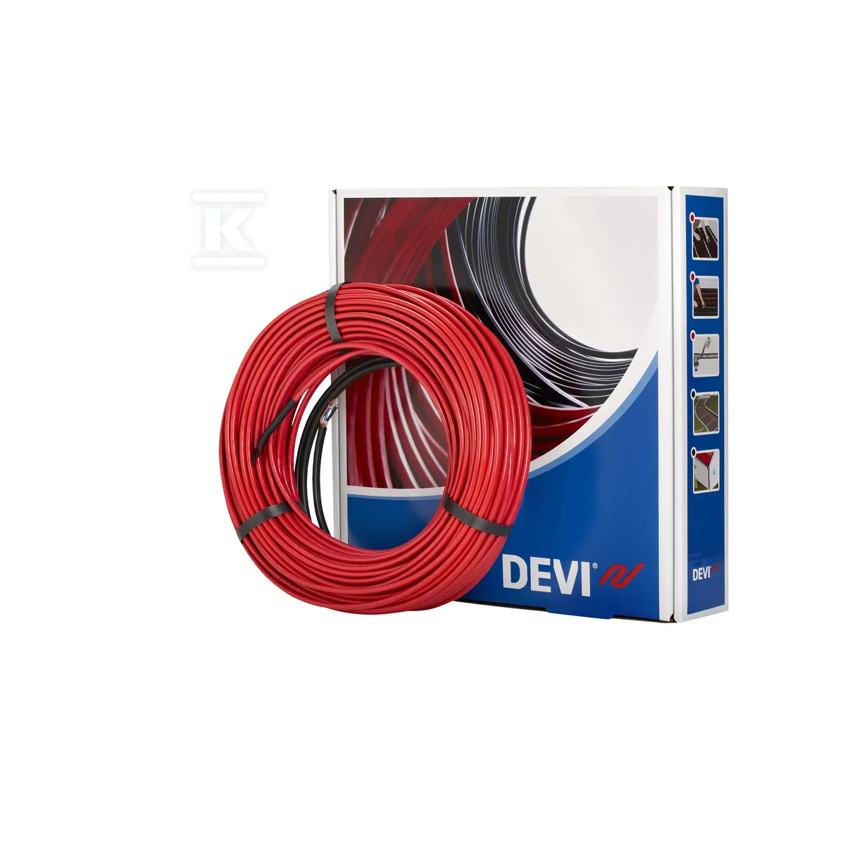 Vykurovací kábel Devi DEVIflex 18T 310 W 230 V 17,5 m — 140F1401