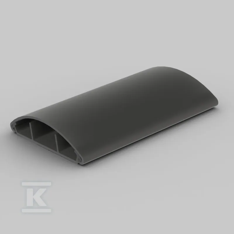 Listwa napodłogowa Kopos LO 75 L2 szara z taśmą klejącą, 2 m, RAL 7012 — LO 75_L2