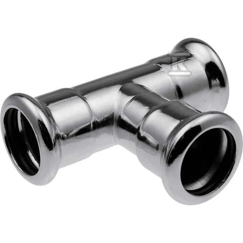 T-kus KAN-therm Steel 22 × 22 × 22 z uhlíkové lisované oceli — 1509257012