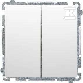 Łącznik schodowy podwójny Kontakt-Simon Basic moduł biały — BMW6/2.01/11