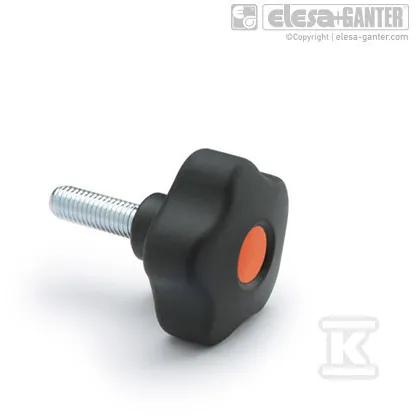 Pokrętło VCT.53 P-M10x40-SOFT-C2
