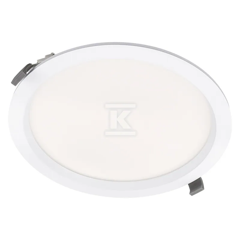 Oprawa downlight, COMFORT D250 P 42W Multi Select 940, opalizowany dyfuzor, biała