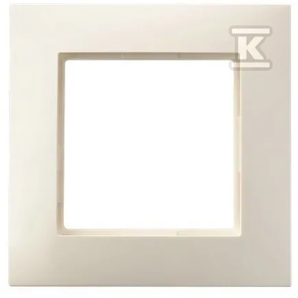 Rámeček jednonásobný, ecru ARIA