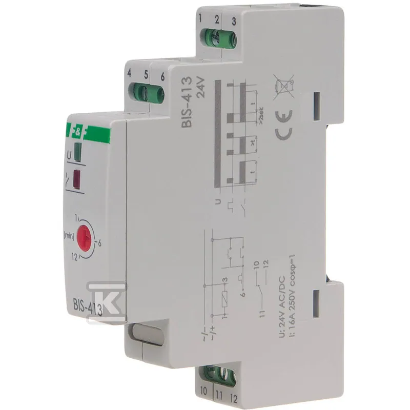 Przekaźnik bistabilny BIS-413 24V