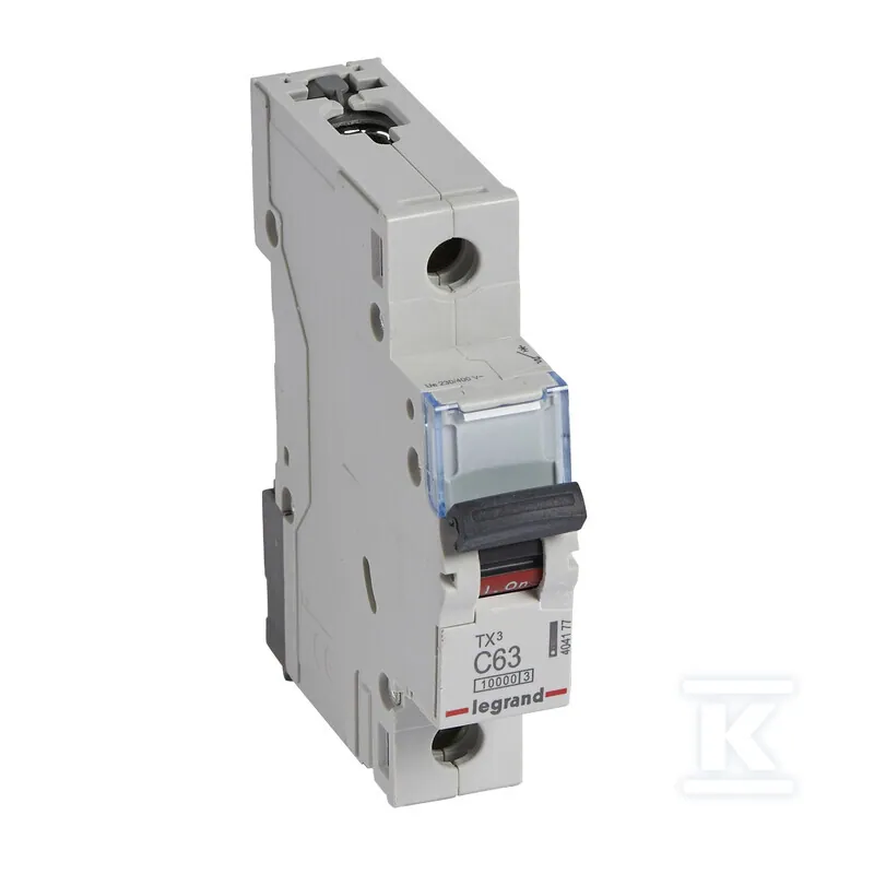 Wyłącznik nadprądowy S 311 1P C 63A 10000A TX3