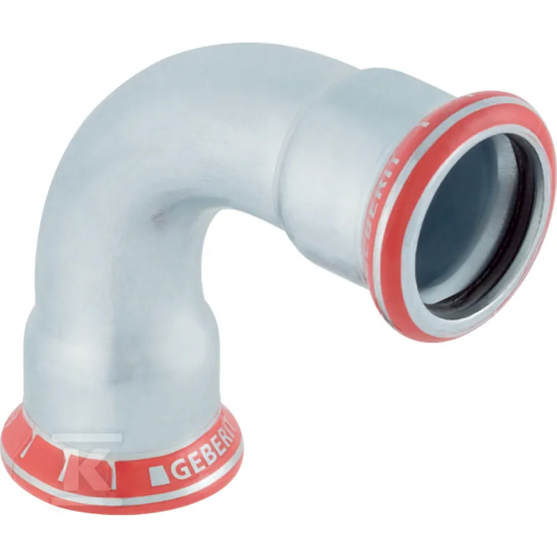 Koleno 90° Geberit Mapress d22 z korozivzdorné oceli 1.4401 — 20104