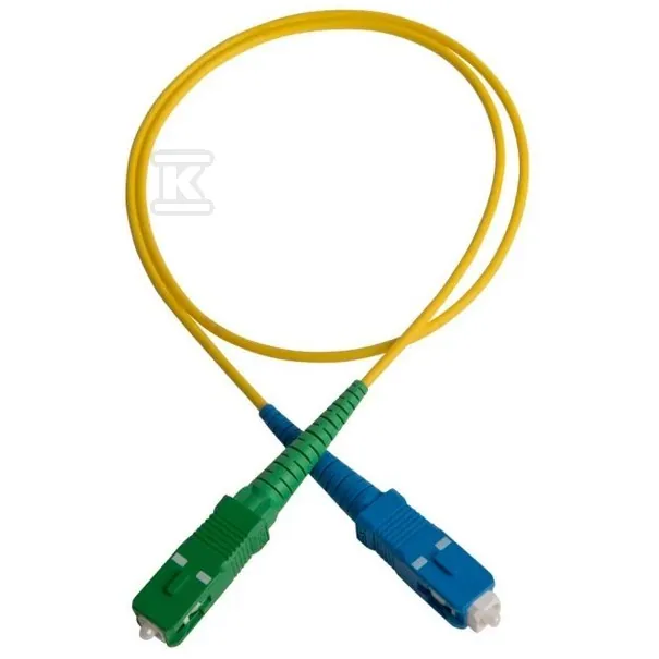 Patchcord SM, 9/125, SC/APC-SC/PC ISP simplex dł. 2m