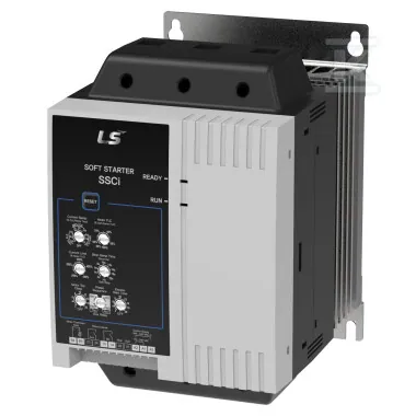 Softstart LS Electric serii SSCi 85 A, 3 × 200–575 VAC, sterowanie 110–240 VAC — SSCI-085-V6-C1