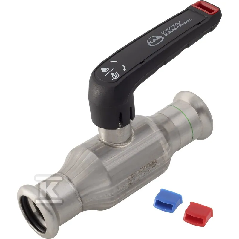 Guľový ventil KAN-therm Inox 18 mm, lisovací — 1609278001