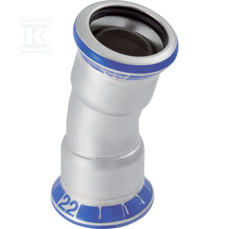 Kolano 15° Geberit Mapress Edelstahl d108 ze stali nierdzewnej — 36110
