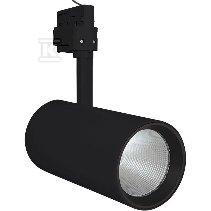 Oprawa LED na szynę TRACKLIGHT SPOT D95 55W/3000K 90RA NFL czarna LEDV