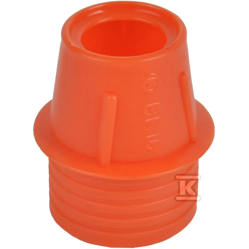 Końcówka do rur 32 mm Kopos ELINSTAL BK 32 PE pomarańczowa — BK 32_AA