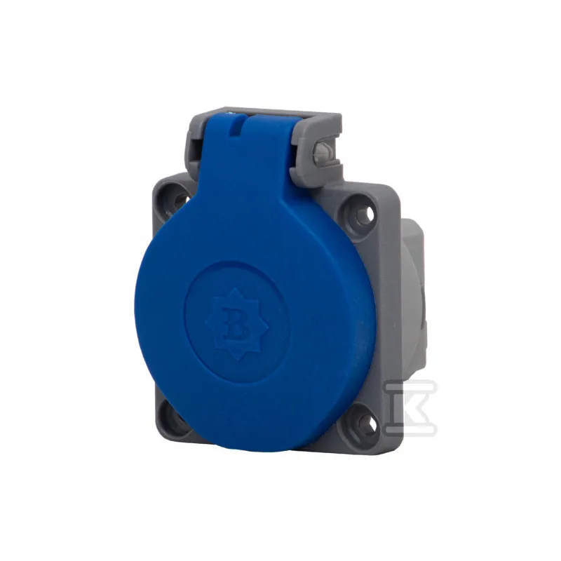Gniazdo tablicowe 16A 250V 2P+Z IP44 SCHUKO